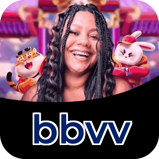 Interface do aplicativo bbvv mostrando jogos disponíveis no iOS e Android